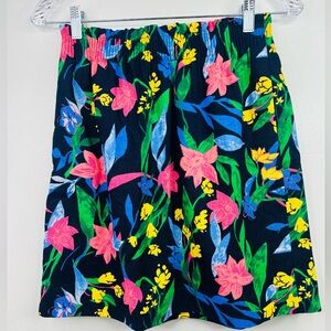 J. Crew Multicolor Floral Skirt